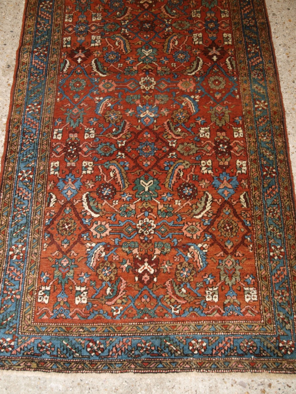 ANTIQUE PERSIAN KARAJA RUNNER, GOOD OUNTRY HOUSE FURNISHING RUNNER, CIRCA 1900. View VII