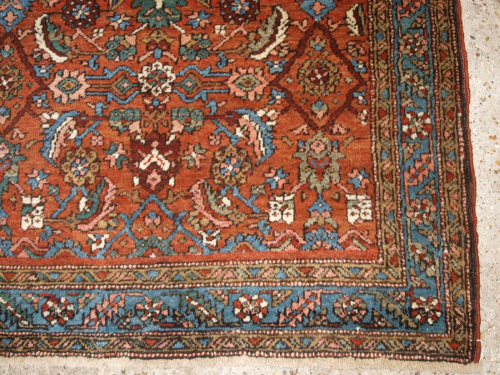 ANTIQUE PERSIAN KARAJA RUNNER, GOOD OUNTRY HOUSE FURNISHING RUNNER, CIRCA 1900. View VIII