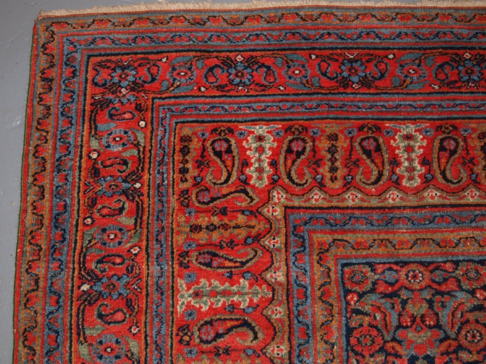 ANTIQUE DOROKSH CARPET, SUPERB SOFT WOOL, GREAT COLOURS, CIRCA 1880. View III
