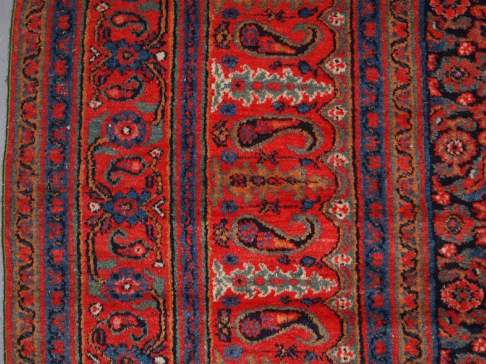 ANTIQUE DOROKSH CARPET, SUPERB SOFT WOOL, GREAT COLOURS, CIRCA 1880. View IV