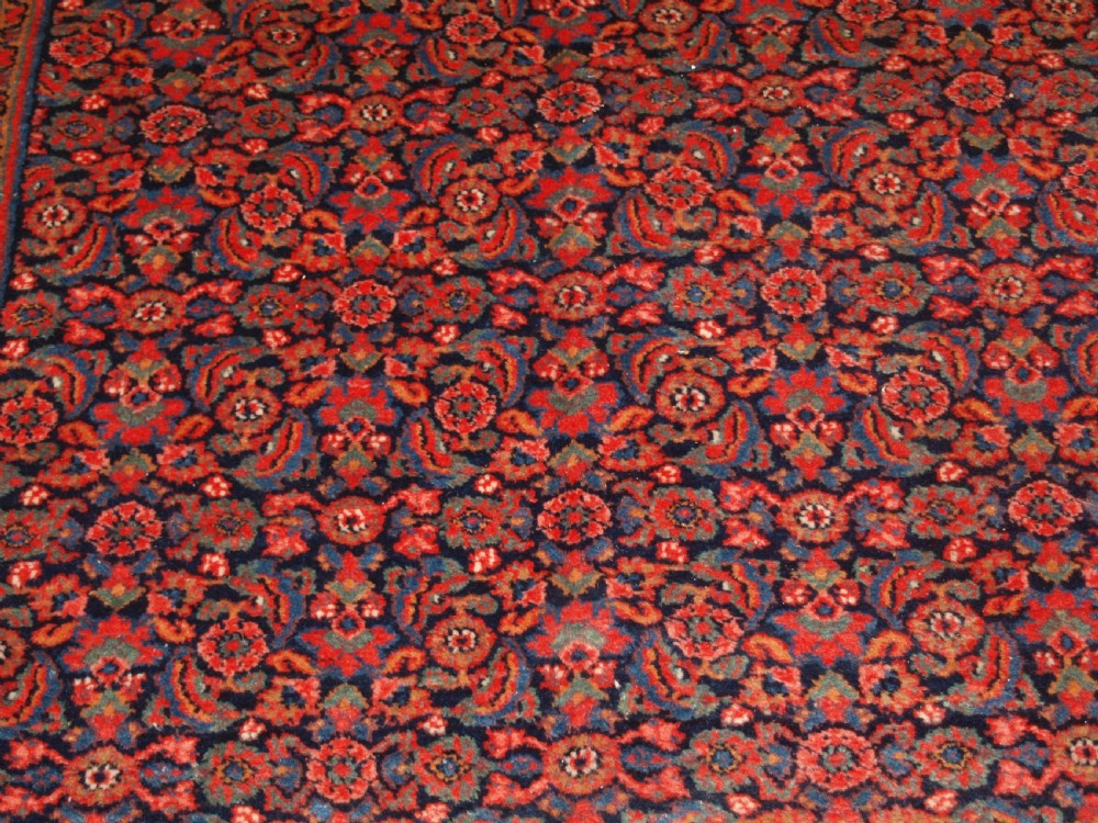 ANTIQUE DOROKSH CARPET, SUPERB SOFT WOOL, GREAT COLOURS, CIRCA 1880. View XIII