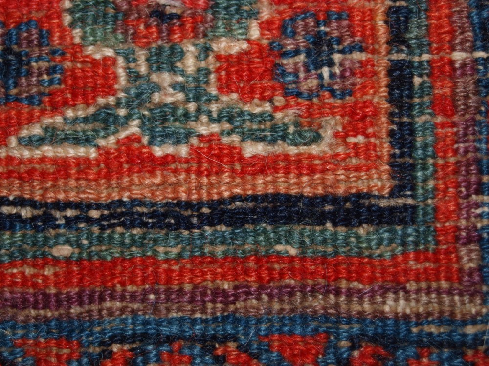ANTIQUE DOROKSH CARPET, SUPERB SOFT WOOL, GREAT COLOURS, CIRCA 1880. View XV