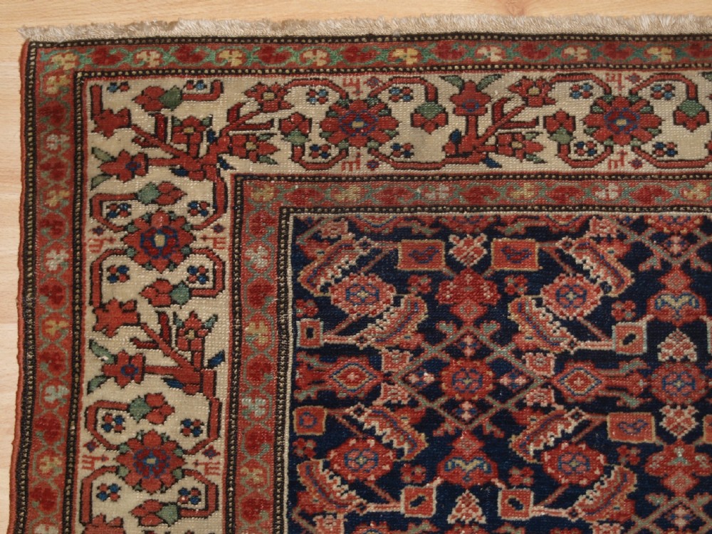ANTIQUE MALAYER VILLAGE RUG, FINE WEAVE, CIRCA 1900. View VI