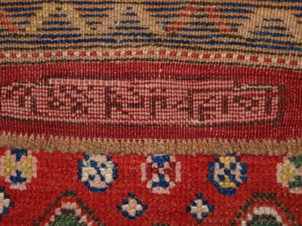 ANTIQUE TURKISH BERGAMA REGION PRAYER RUG OF GOOD DESIGN, CIRCA 1900. View IX