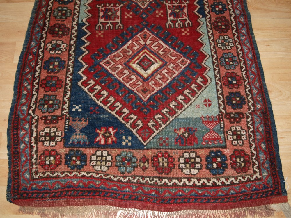 ANTIQUE TURKISH BERGAMA REGION VILLAGE RUG, RUSTIC DESIGN, CIRCA 1900. View VIII