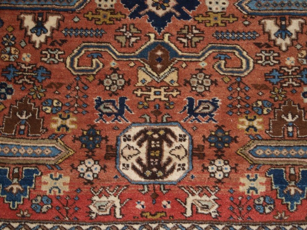 OLD ARDABIL RUG WITH CAUCASIAN PEREPEDIL DESIGN, CIRCA 1920. View XI