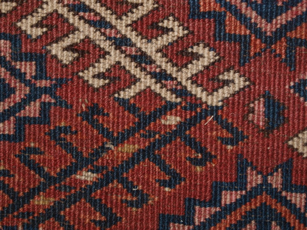 ANTIQUE TEKKE TURKMEN MAIN CARPET OF LARGE SIZE, SUPERB COLOUR CIRCA 1890. View XII