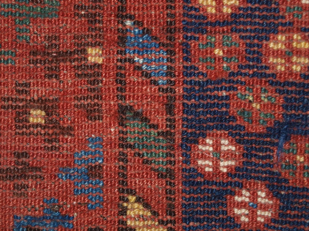 ANTIQUE LURI TRIBAL LONG RUG, BOLD DESIGN AND COLOUR, CIRCA 1900/20. View XV