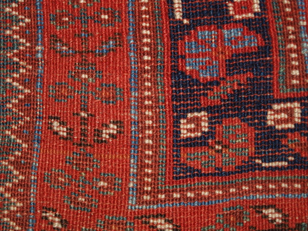 ANTIQUE LONG RUG BY THE AFSHAR TRIBE, BOTEH DESIGN, CIRCA 1890. View XI