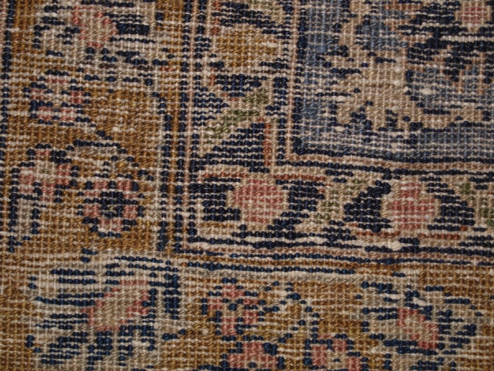 ANTIQUE TABRIZ CARPET, SOFT PASTEL COLOURS, CIRCA 1900. View XII