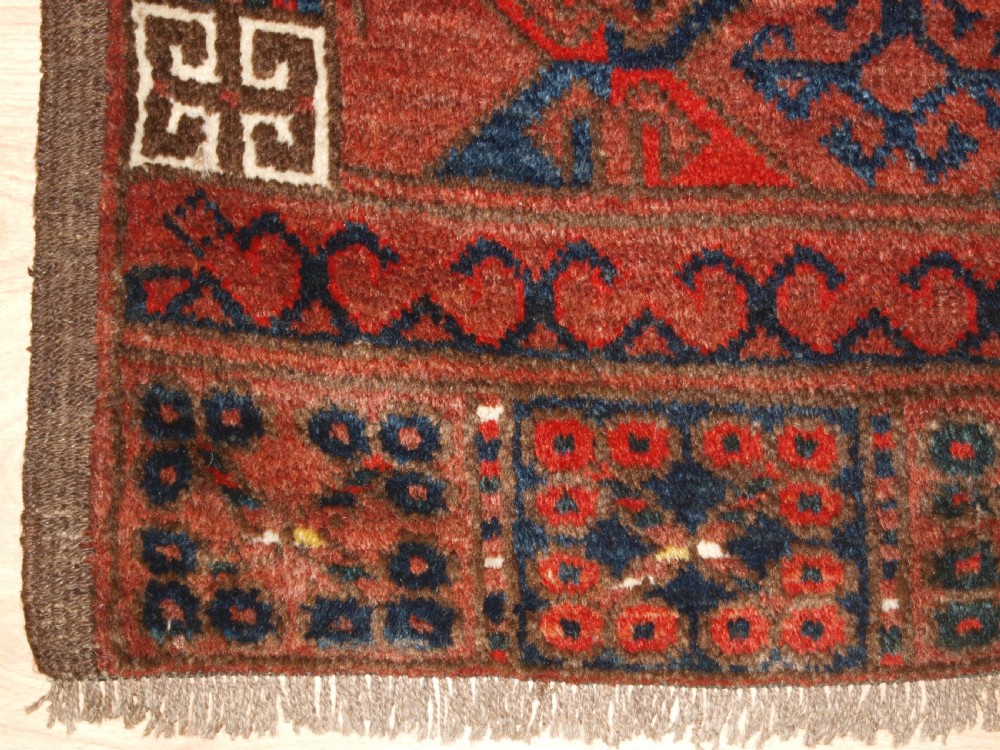 ANTIQUE ERSARI TURKMEN ENSI, TRADITIONAL DESIGN, CIRCA 1890. View XII