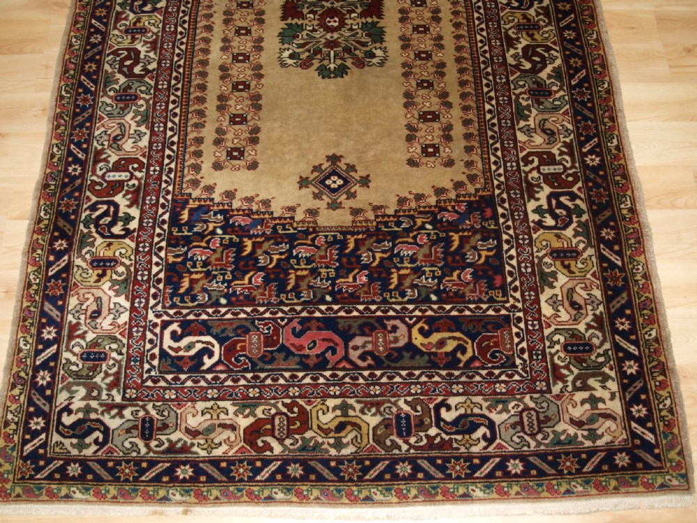 OLD TURKISH KULA RUG OF TRADITIONAL DESIGN, GREAT COLOUR, CIRCA 1920. View VI