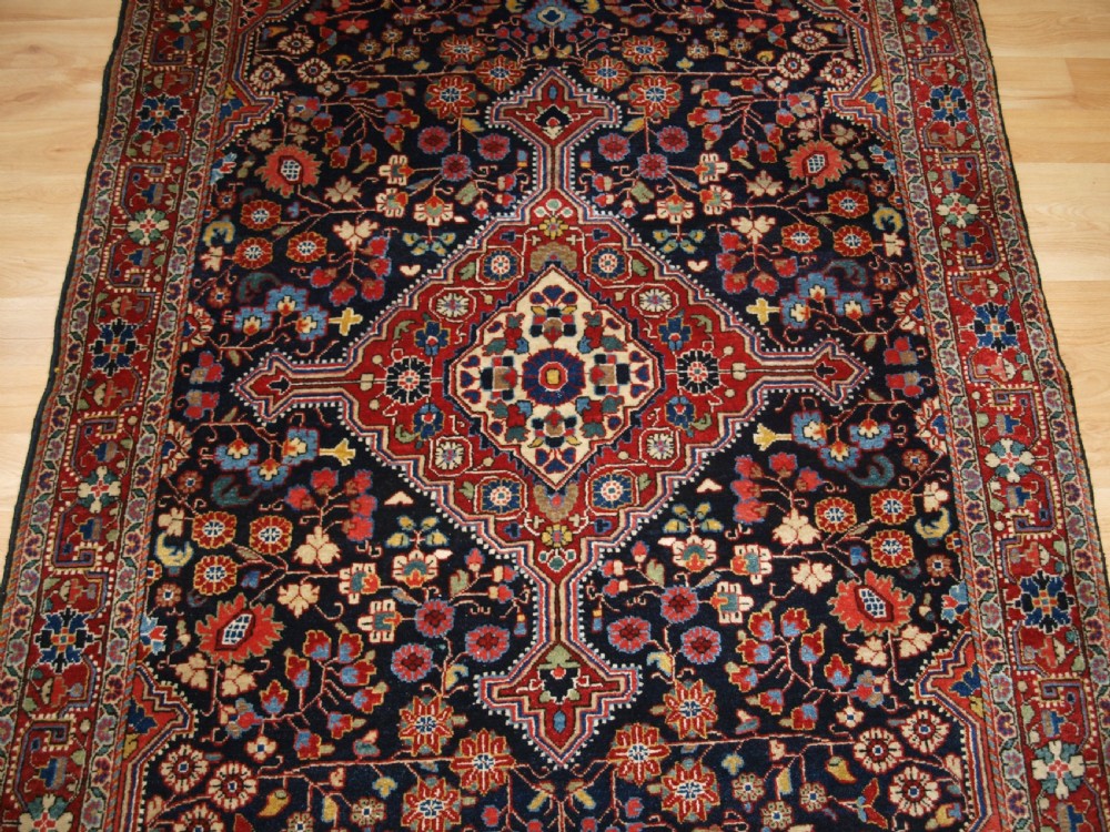 OLD JOZAN VILLAGE RUG, GREAT CONDITION, CIRCA 1920. View IV