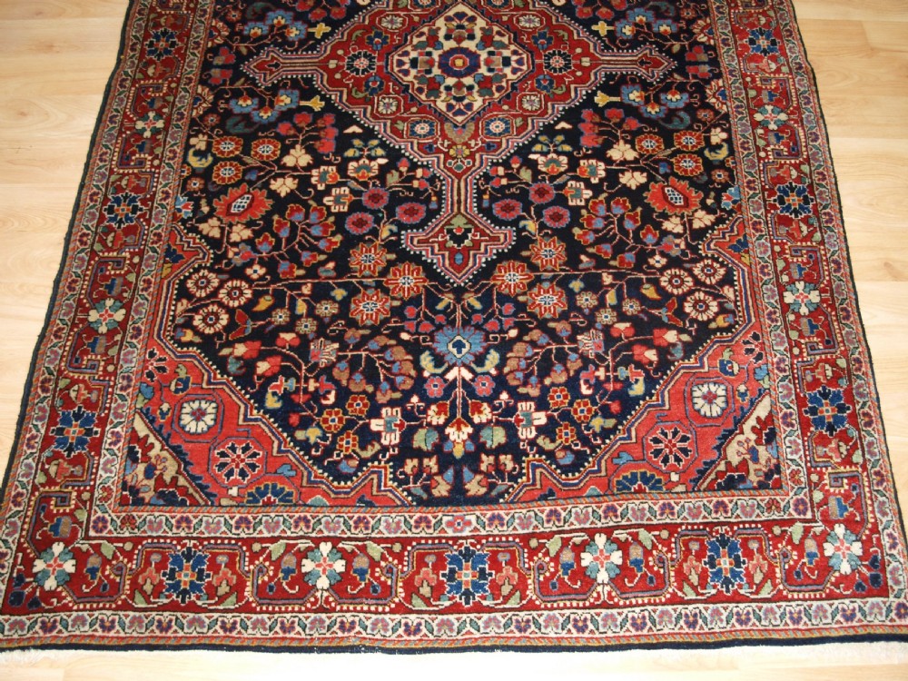 OLD JOZAN VILLAGE RUG, GREAT CONDITION, CIRCA 1920. View VII