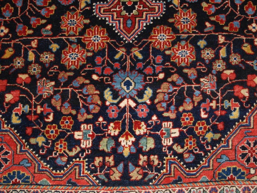 OLD JOZAN VILLAGE RUG, GREAT CONDITION, CIRCA 1920. View VIII