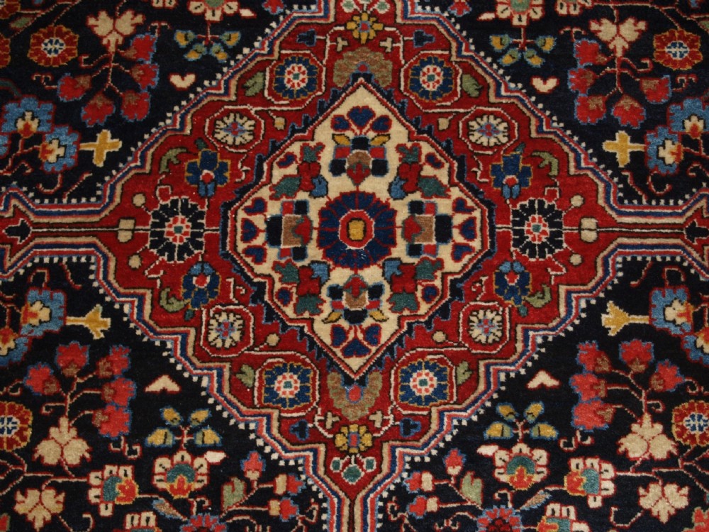 OLD JOZAN VILLAGE RUG, GREAT CONDITION, CIRCA 1920. View IX