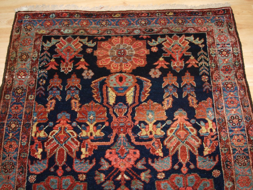 ANTIQUE KURDISH VILLAGE RUG, STRIKING DESIGN, CIRCA 1900. View IV