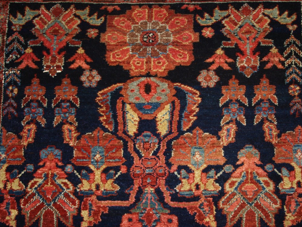 ANTIQUE KURDISH VILLAGE RUG, STRIKING DESIGN, CIRCA 1900. View VII