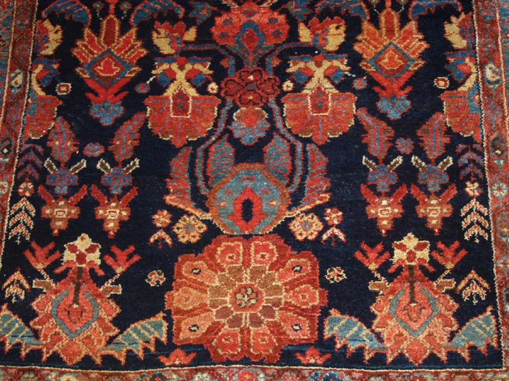 ANTIQUE KURDISH VILLAGE RUG, STRIKING DESIGN, CIRCA 1900. View IX