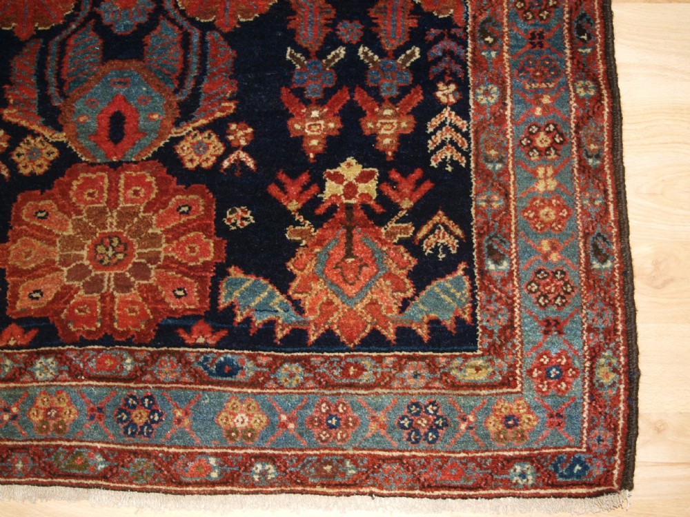 ANTIQUE KURDISH VILLAGE RUG, STRIKING DESIGN, CIRCA 1900. View X