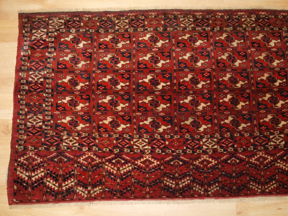 ANTIQUE TEKKE TURKMEN CHUVAL, FINE WEAVE EXCELLENT CONDITION, LATE 19TH CENTURUY. View III
