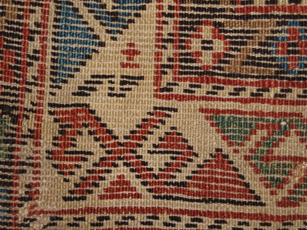 ANTIQUE CAUCASIAN DAGHESTAN RUG, CAMEL, PEOPLE AND ANIMALS, CIRCA 1890 View XV