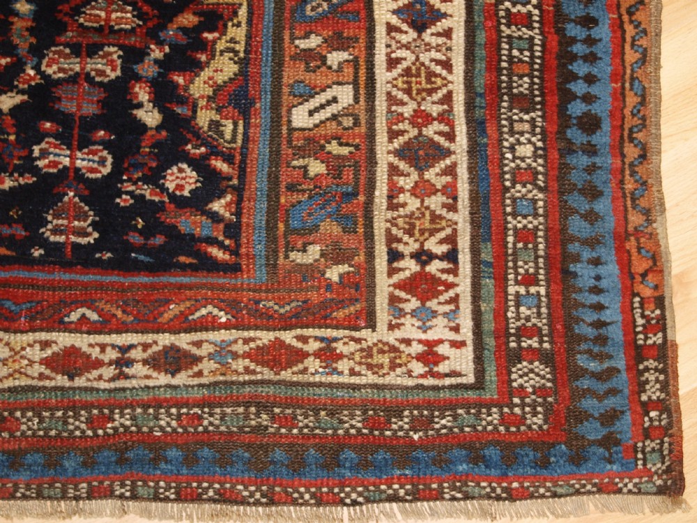 ANTIQUE SOUTH CAUCASIAN KURDISH OR SHAHSAVAN RUNNER, SUPERB DESIGN, CIRCA 1880. View XIII