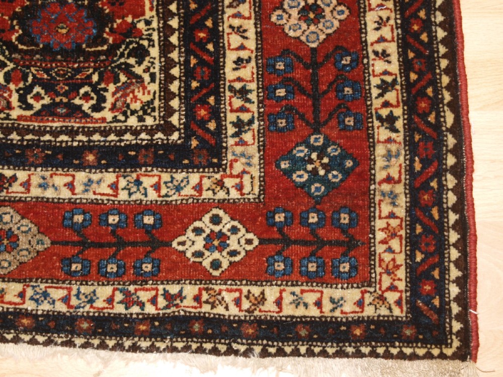 ANTIQUE ABEDEH RUG WITH ZILI SULTAN DESIGN, LARGE RUG SIZE, CIRCA 1900. View XI