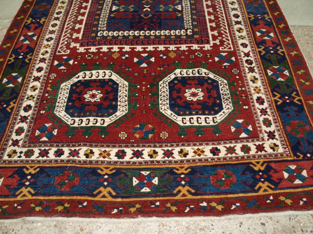 OLD TURKISH BERGAMA CARPET OF HOLBEIN DESIGN, GREAT FURNISHING RUG, CIRCA 1920/30. View VI