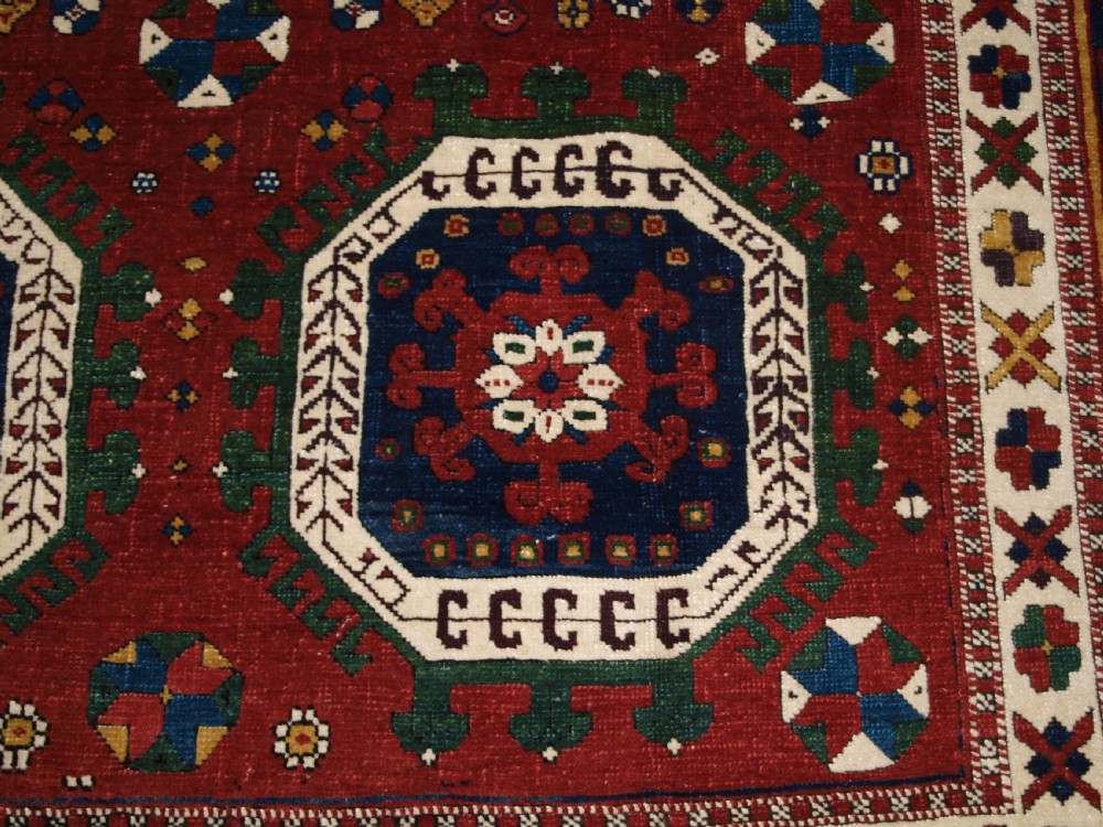 OLD TURKISH BERGAMA CARPET OF HOLBEIN DESIGN, GREAT FURNISHING RUG, CIRCA 1920/30. View X