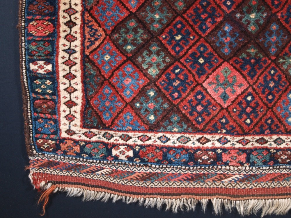 ANTIQUE JAF KURD BAG FACE OF LARGE SIZE, SUPERB CONDITION, CIRCA 1900. View III