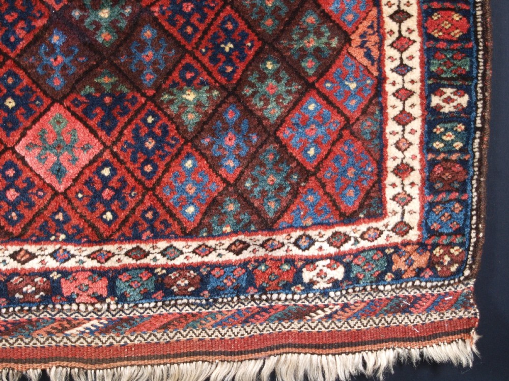 ANTIQUE JAF KURD BAG FACE OF LARGE SIZE, SUPERB CONDITION, CIRCA 1900. View IV