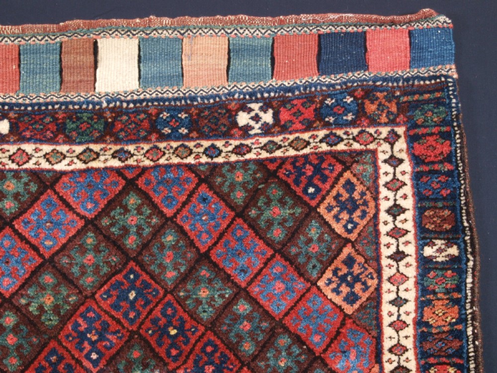 ANTIQUE JAF KURD BAG FACE OF LARGE SIZE, SUPERB CONDITION, CIRCA 1900. View V