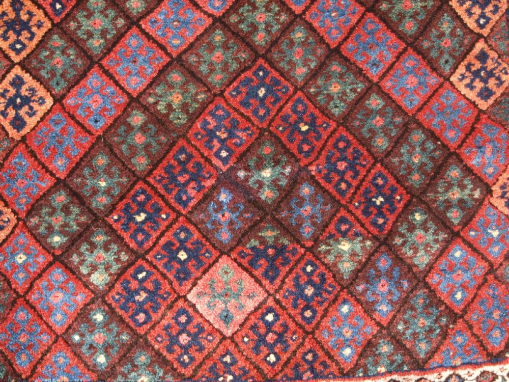 ANTIQUE JAF KURD BAG FACE OF LARGE SIZE, SUPERB CONDITION, CIRCA 1900. View VI