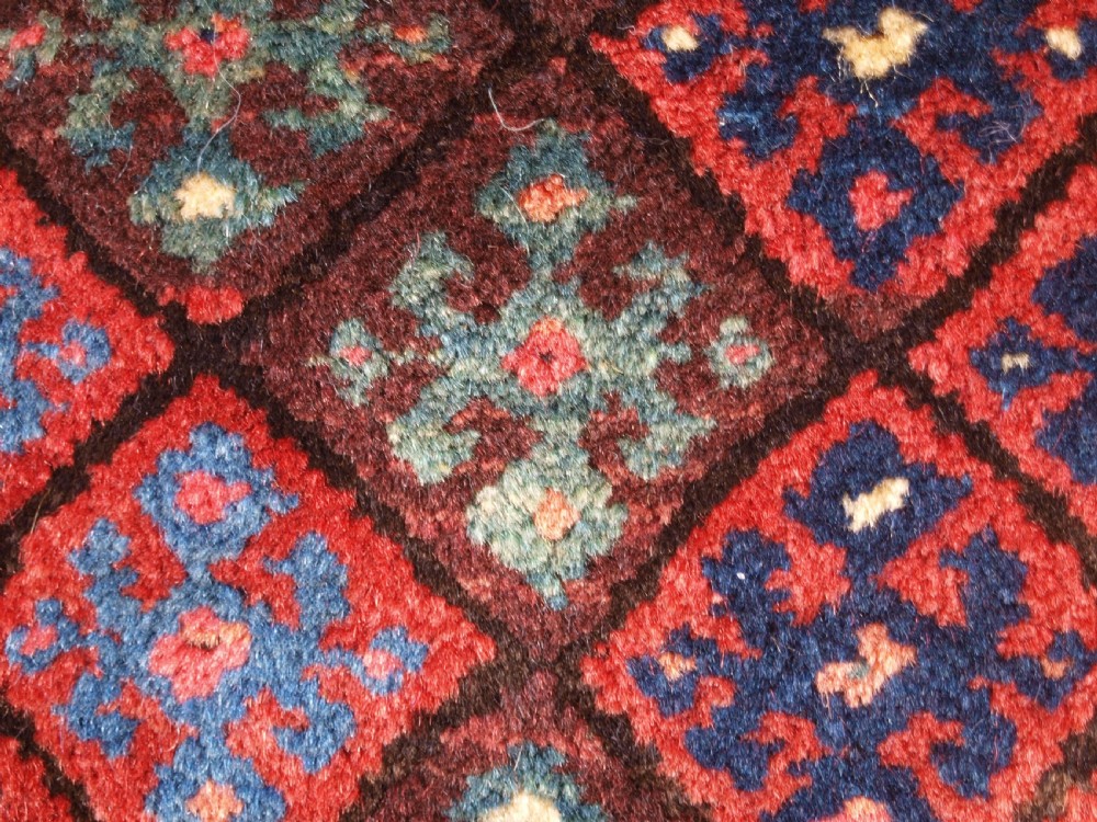 ANTIQUE JAF KURD BAG FACE OF LARGE SIZE, SUPERB CONDITION, CIRCA 1900. View X