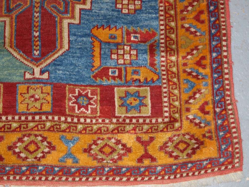 ANTIQUE TURKISH VILLAGE RUG, BERGAMA REGION, SOFT COLOURS, CIRCA 1900. View IX