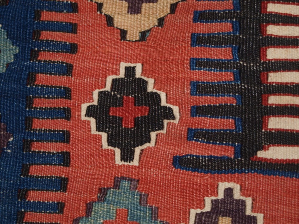 ANTIQUE TURKISH OBRUK PRAYER KILIM, SUPERB CONDITION, CIRCA 1900. View XI