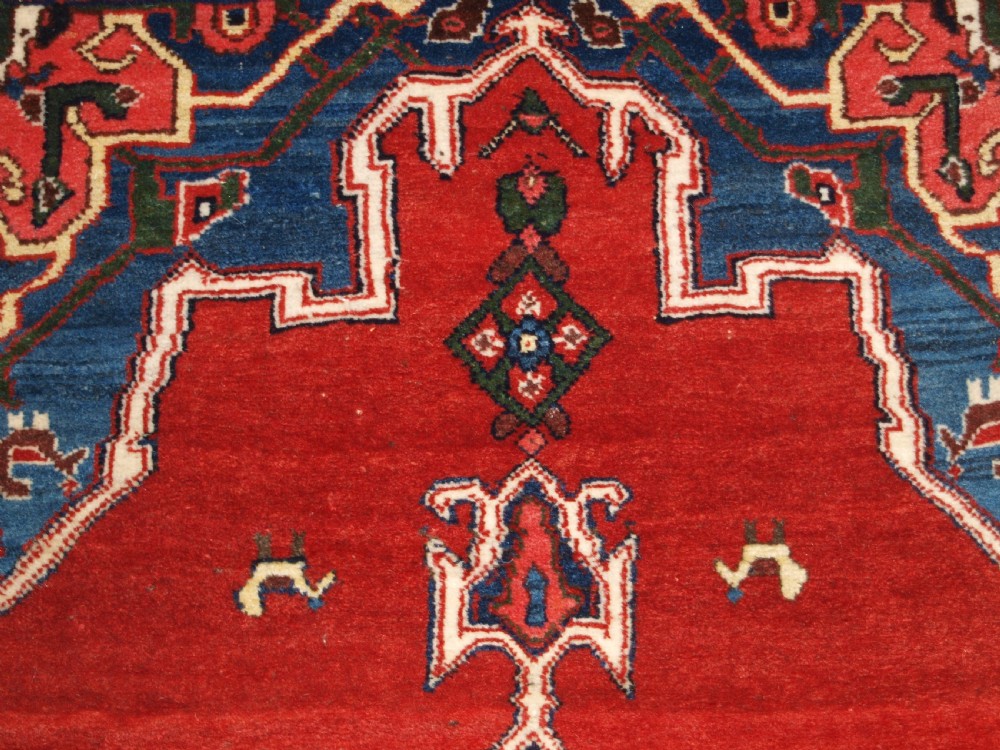 ANTIQUE BIJAR RUG OF SMALL SIZE, EXCELLENT CONDITION, CIRCA 1900. View VII