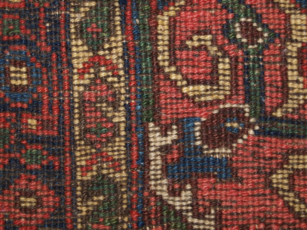 ANTIQUE BIJAR RUG OF SMALL SIZE, EXCELLENT CONDITION, CIRCA 1900. View XII