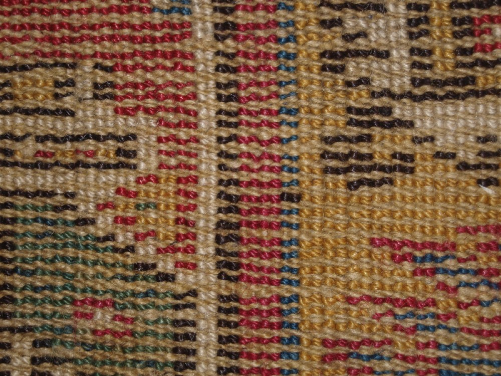 ANTIQUE TURKISH IZMIR REGION PRAYER RUG OF SCARCE TYPE, CIRCA 1890. View XII