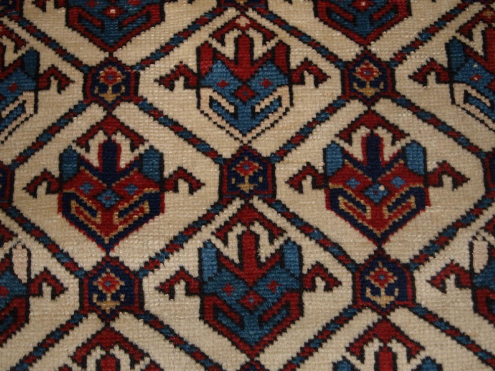ANTIQUE CAUCASIAN SHIRVAN PRAYER RUG, EX ZALESKI COLLECTION, DATED 1320 / 1902. View XVIII