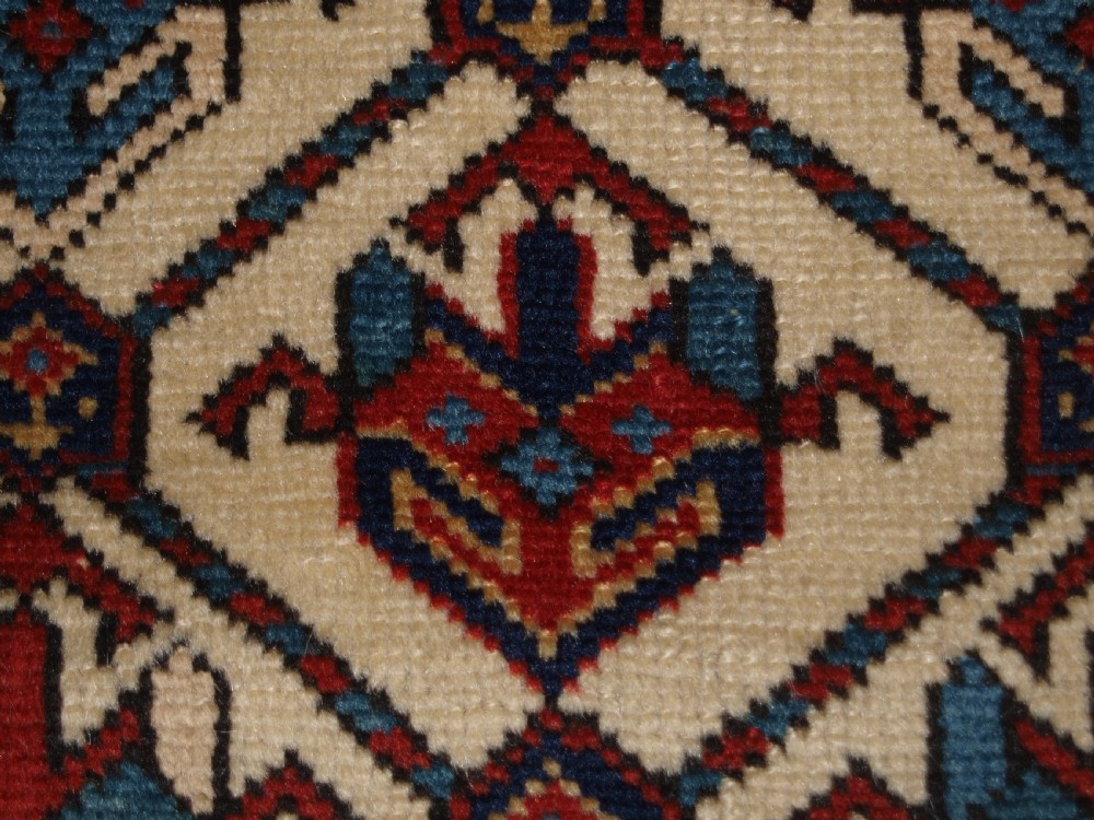 ANTIQUE CAUCASIAN SHIRVAN PRAYER RUG, EX ZALESKI COLLECTION, DATED 1320 / 1902. View XIX