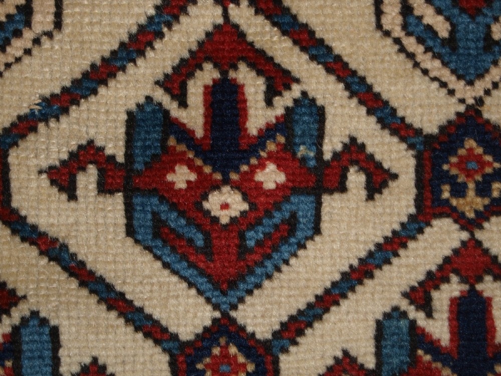 ANTIQUE CAUCASIAN SHIRVAN PRAYER RUG, EX ZALESKI COLLECTION, DATED 1320 / 1902. View XX