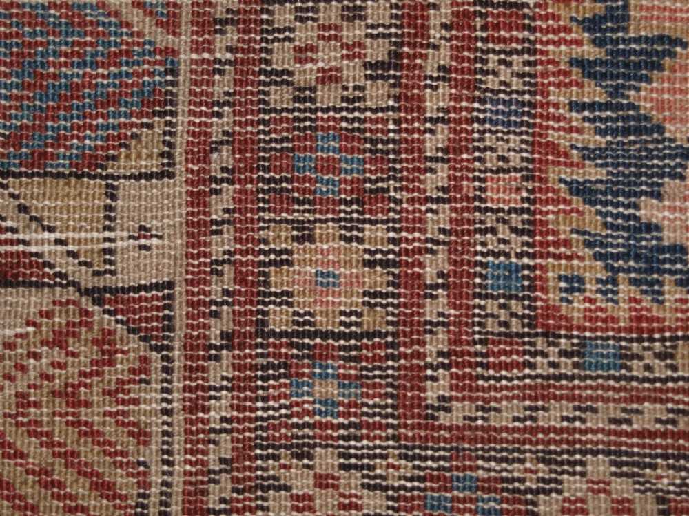 ANTIQUE CAUCASIAN SHIRVAN MARASALI RUG, VERY FINE, CIRCA 1890. View XV