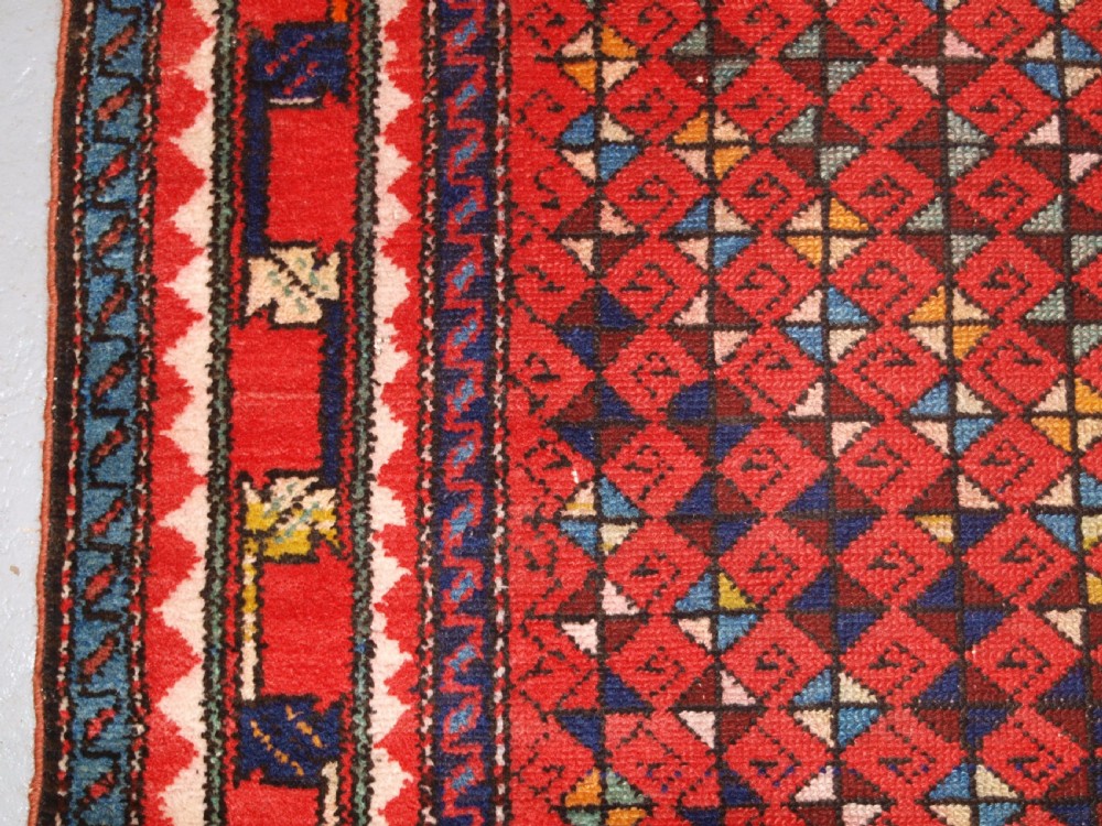 ANTIQUE KURDISH VILLAGE RUG, GREAT FURNISHING RUG, CIRCA 1920. View VII