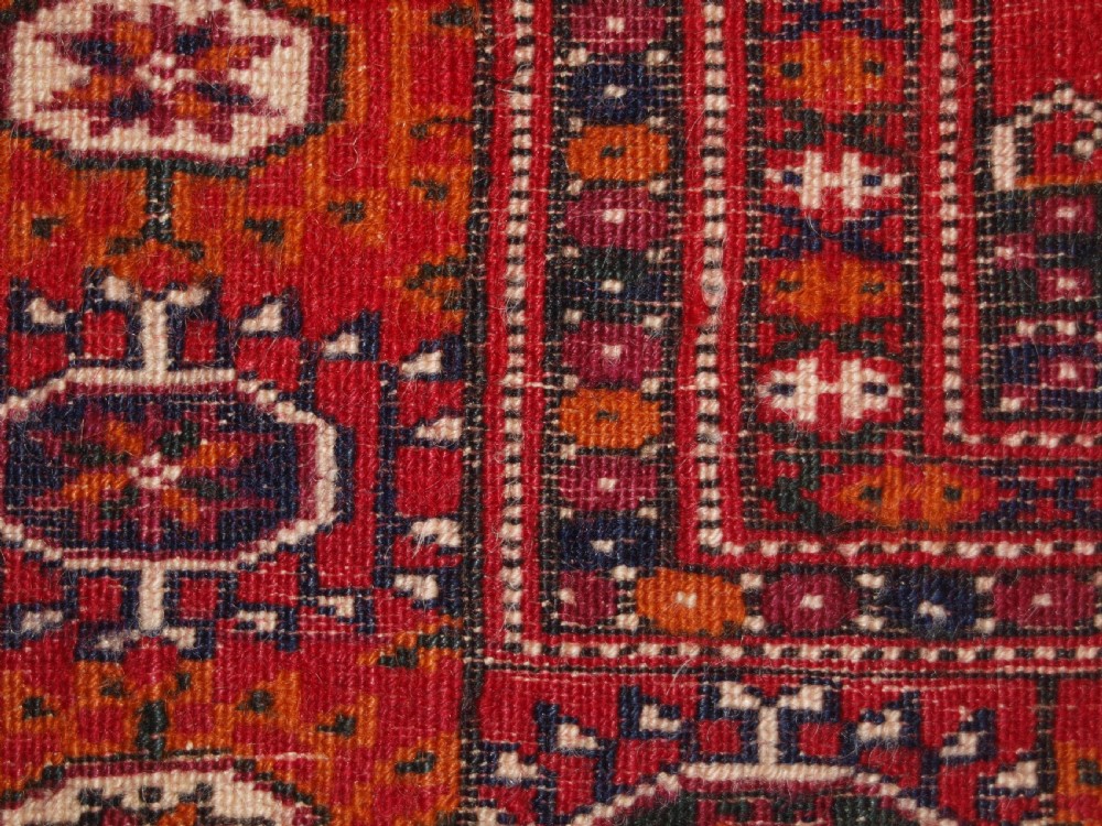 ANTIQUE TEKKE TURKMEN RUG OF SMALL SIZE, CIRCA 1900. View XI