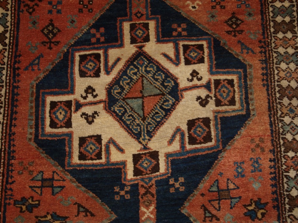 ANTIQUE KURDISH RUNNER WITH RUSTIC CHARM, CIRCA 1900. View X