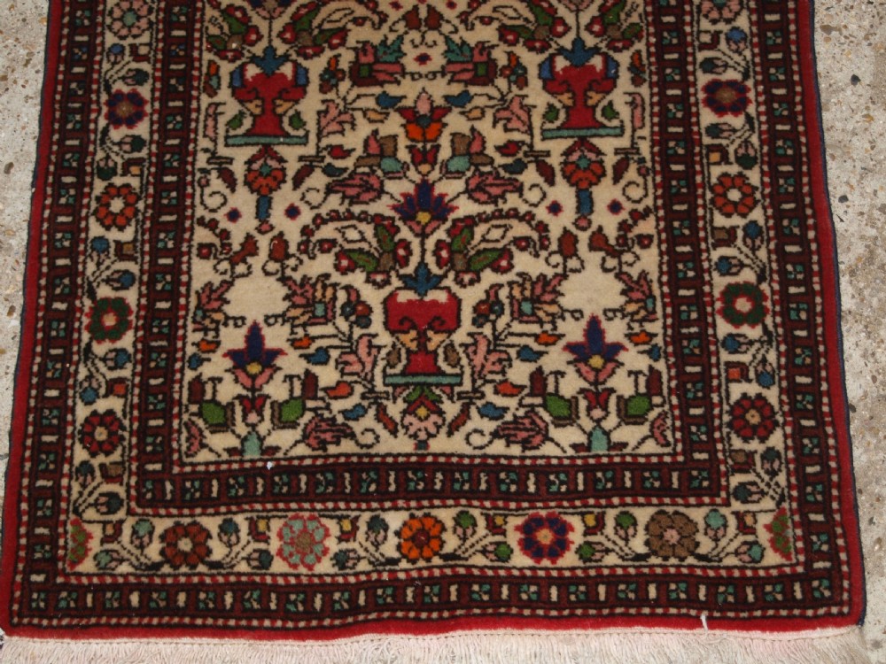 OLD HAMADAN REGION RUNNER, LONG AND NARROW, CIRCA 1930. View VI