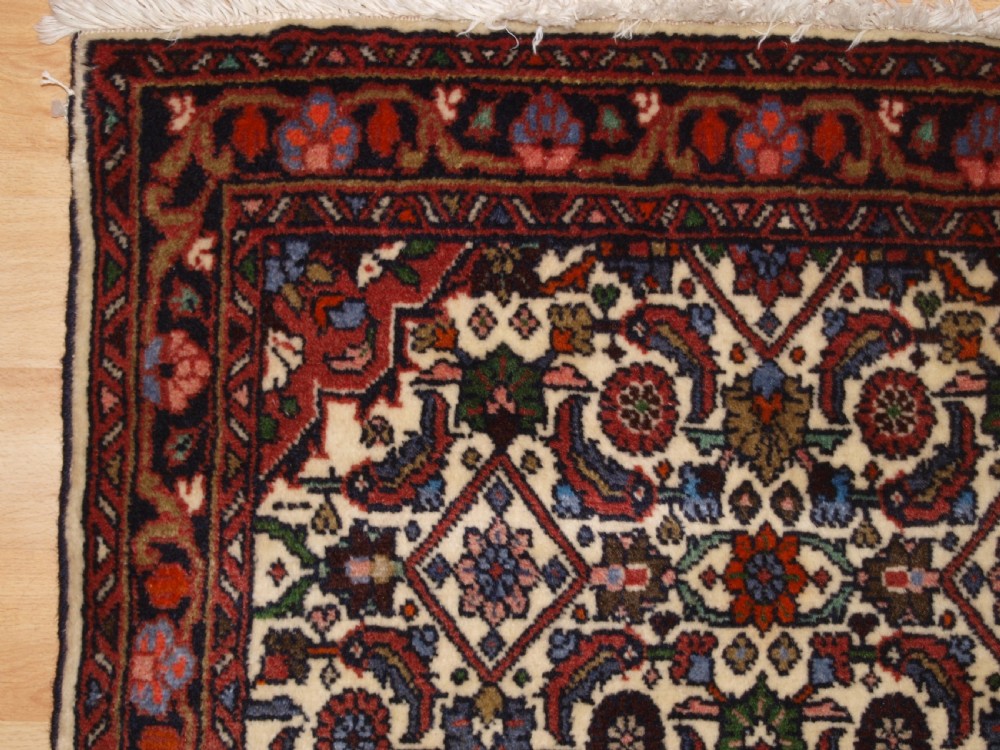 OLD HAMADAN REGION RUG OF SMALL SIZE WITH HERATI DESIGN, CIRCA 1930. View III