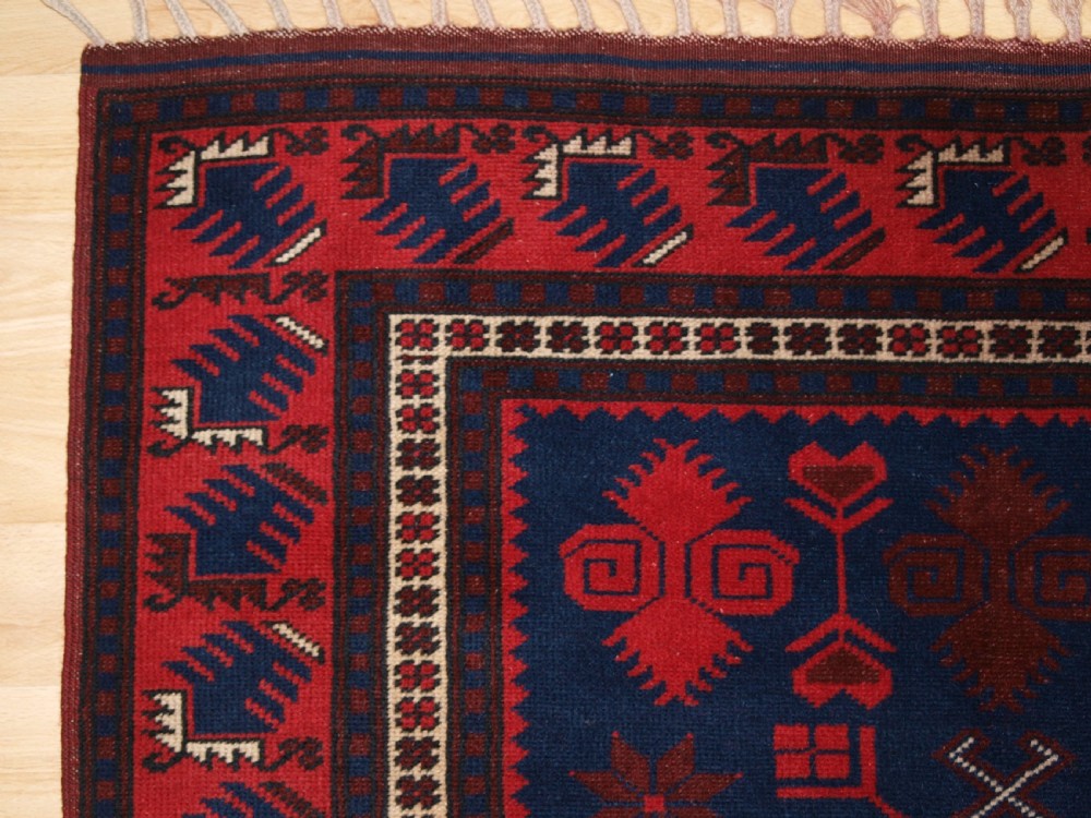 OLD TURKISH YAGCIBEDIR VILLAGE RUG, GOOD COLOUR AND DESIGN, CIRCA 1920/30. View IV
